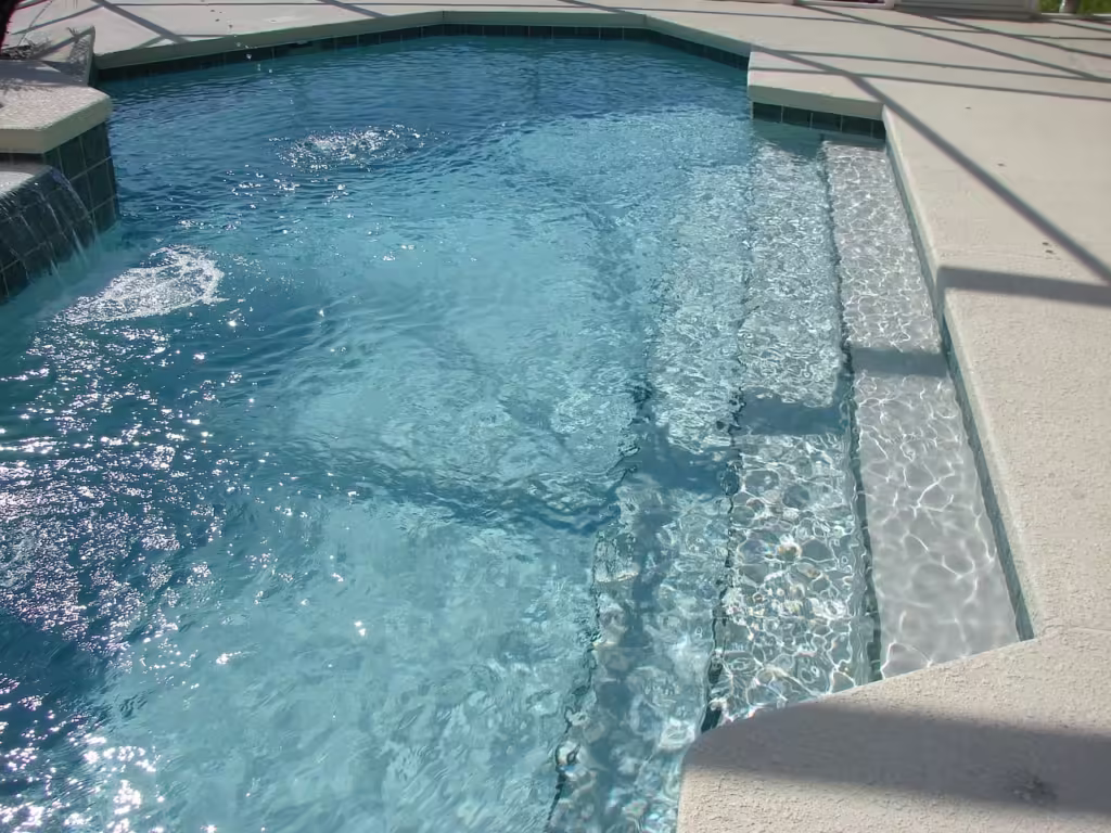 escaleras de piscina